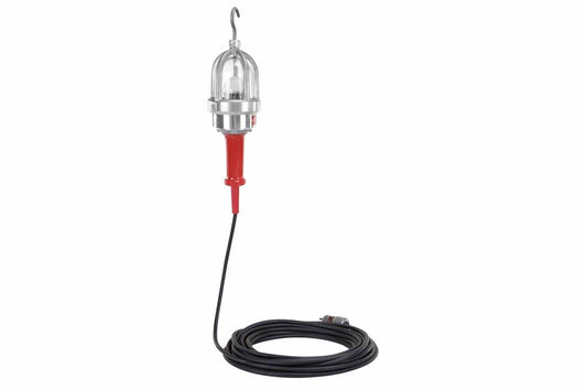 *RENT* 15W Explosion Proof LED Handlamp - 2,400 Lumens - 120-277V AC - Frosted Lens - 25ft Cord - EXP Plug