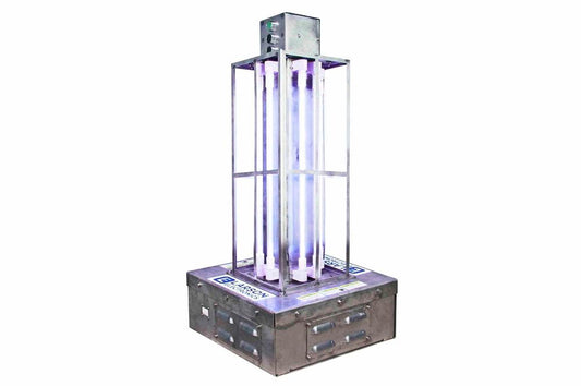 *RENT* Industrial Far-UV Sanitation Light - Kills 99% of Viruses - 500 sq.ft. Area - (4) Far-UVC Lamps - Digital Timer - 25' SOOW Cord