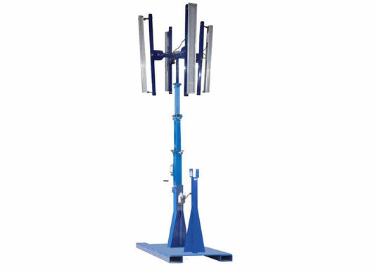 *RENTAL* 640W LED Light Tower- 6.7'-20' - Telescoping Fold Over- Balloon Light Alternative- 50' Cord
