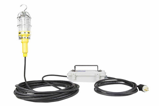 *WEEKLY RENTAL* 10 Watt Vapor Proof (Waterproof) LED Drop Light w/ Stepdown Transformer - 120/277-24