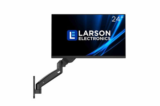 24" LED 1080P Monitor - Compatible with DVR and NVR Series - Fully Adjustable Articulating Arm