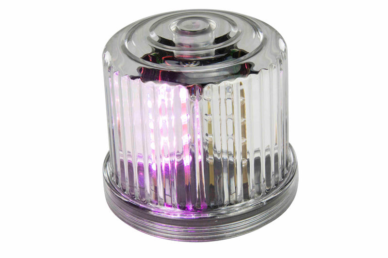 Larson Purple LED 360 Degree Beacon - 20 LEDS - Battery Powered - Magnetic Base
