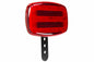 Larson LED Red Strobe Light - 18 LEDS - Battery Powered - Bracket Mount - Continuous or Strobe