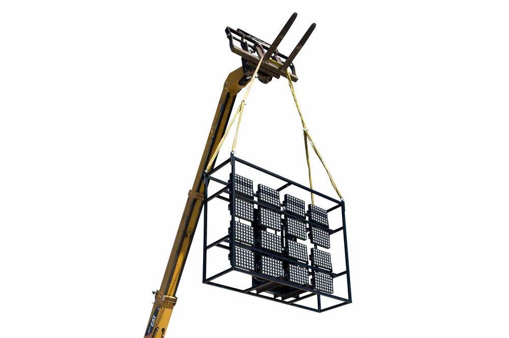 7680W Cube Mount LED Light Plant - 16 LED Fixtures - 480VAC Line-in