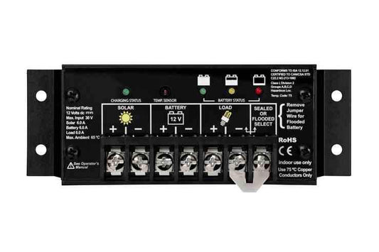Larson 6.5A Solar Charged Controller - 12V DC Charger