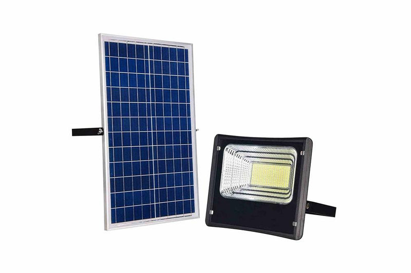100W Solar Outdoor LED Light - 5000 lms, Lithium Iron Phosphate Battery, MS, WR - IP67
