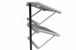 (2) 300W Solar Panels w/ Pole Mounts - 60 Cell Utility Module - Anodized Aluminum Frame - Mounting Kit