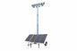 1.06 kW Solar Light Tower - 20' Mast, 7.5' Trailer - (8) LED Lamps, (2) Cameras, (4) Batteries - 4G