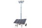 360W Solar Light Tower - 30' Light Tower - 7.5' Trailer - (6) 60W LED Lamps - (4) 250aH 4D Batteries - 120V Battery Charger - Day/Night Sensor