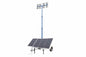1.06 kW Solar Light Tower w/ Backup LPG Generator - 30' Mast, 7.5' Trailer - (8) 60W LED Lamps - (4) 250aH Batteries