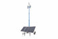 1.06 kW Solar Light Tower - 30' Tower - 7.5' Trailer - (4) LED Lamps - (4) 250aH Batteries - Wind Generator