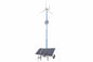 1.2 kW Solar Light Tower - 30' Light Tower, 7.5' Trailer - (4) LED Lamps - (4) 250aH 12V AGM Deep Cycle Batt. - Wind Gen