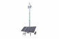 1.2 kW Solar Light Tower - 30' Tower - 7.5' Trailer - (4) LED Lamps - 1360aH Li-ion Battery Pack - Wind Generator