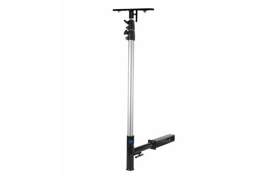 Trailer Hitch Bracket w/ Telescoping Pole Mount - Extends From 3.19 Feet to 8.35 Feet