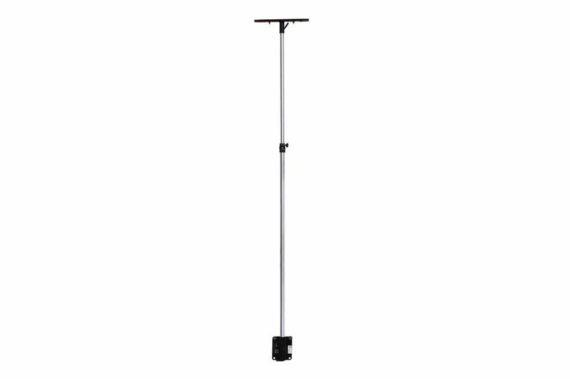 Adjustable Telescoping Light Pole - Two Stages, 4 Feet to 6.5 Feet - (1) Locking Clasp