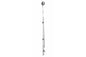 70W LED Light Pole - Adjustable Trunnion Light - 3' to 8.5' Adjustable - 9-32VDC - Flat Base Mount