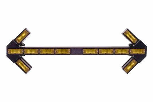 Traffic Signal LED Warning Light - Directional Arrows - (12) LED Lamps - Amber