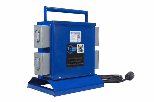500VA Industrial Transformer - 220V Input to 110V Output - (4) 5-20R Duplex Receptacles