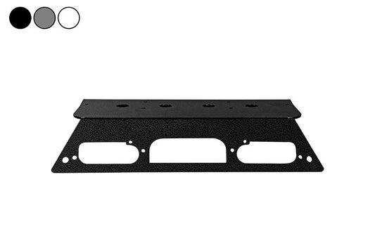 Antenna Mounting Plate - 2019 Ford Superduty F250 Aluminum Trucks w/ LED 3rd Brake Lights - (4) 1/2" NMO Mount
