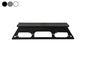 Magnetic Antenna Mounting Plate - 2019 Ford Superduty F250 Aluminum Trucks w/ LED 3rd Brake Lights -