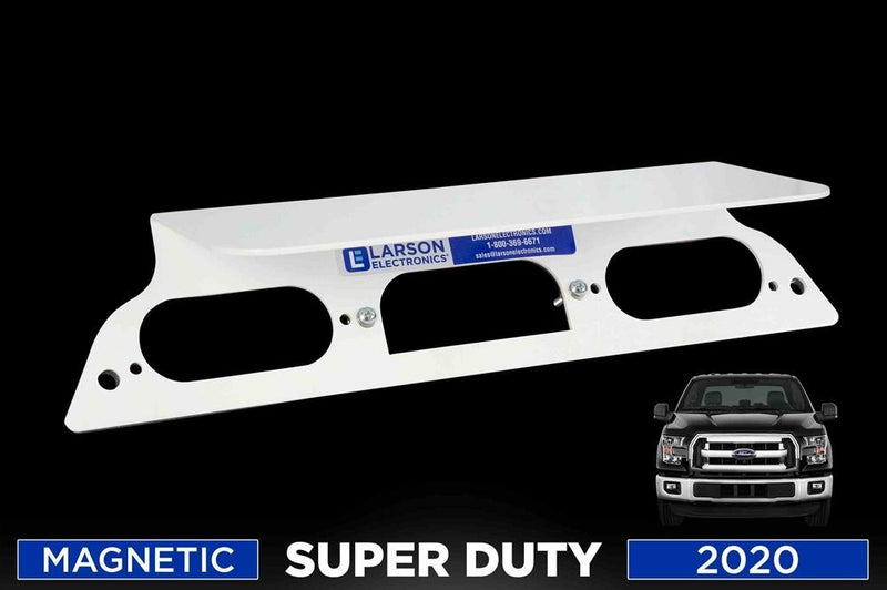 Magnetic Antenna Mounting Plate - 2021 Ford Superduty F250 - NO Drilling Required