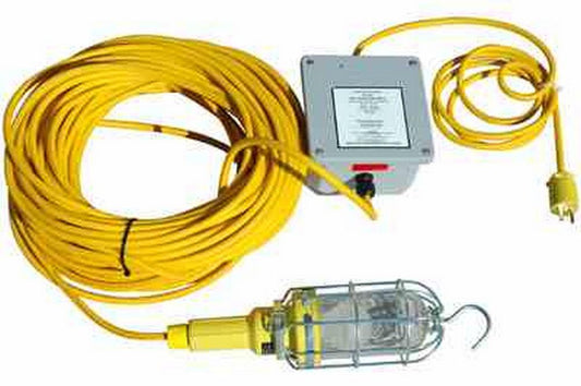 Hand Lamp - Inline Transformer - Vapor Proof - 2- 100 Foot SL Cord