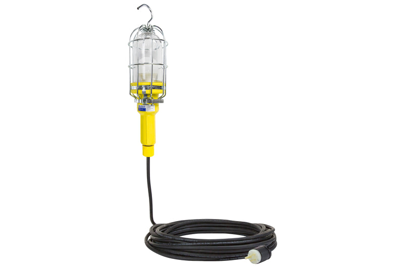 Larson Vapor Proof (Waterproof) LED Drop Light - 10 Watt LED Bulb - 10 Meter Cord - 1050 Lumens