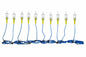 Larson 100W Industrial Vapor Proof LED String Light - 10 Drop Lights - AC or DC - Daisy Chain Unit