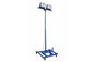 600 Watt Portable Work Area Light Tower - Extendible Tower W/ Wheels - (2) 300 Watt LED Lights