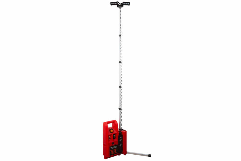 Larson Portable, Rechargeable, Battery Powered LED Light Tower - 16 Hour Runtime - 2, 9-Watt LED Units