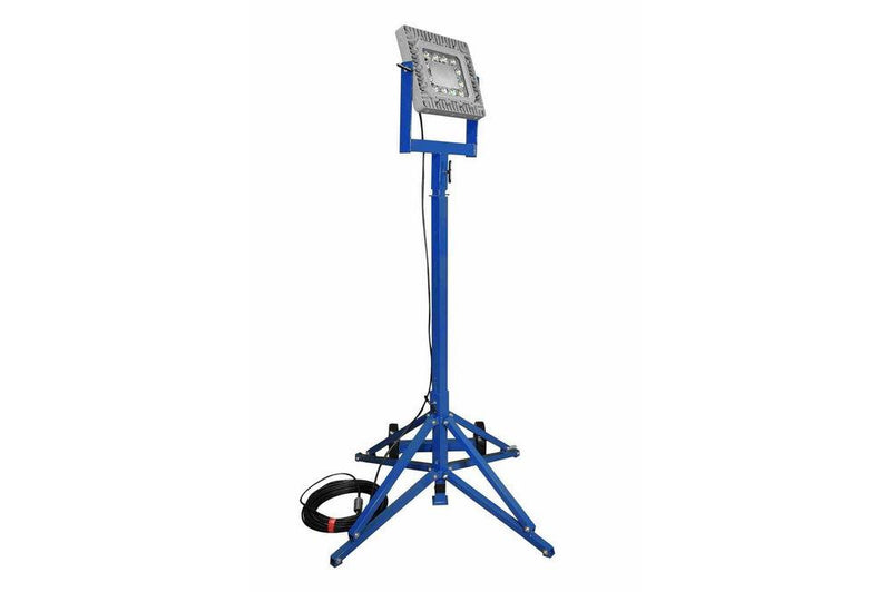 150 Watt Work Area LED Light Tower - Quadpod Mount - 5.5' Height - Temporary Construction Lighting