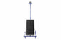 Solar-powered LED Light Cart - Lithium-ion Battery Pack, Day/Night Photocell - Knock-over Pole