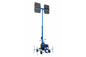 1920 Watt 20FT Non-Towable Mini LED Light Tower w/ Gas Generator - 480 Watt Lamps - 240,000 Lumens