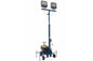 Mini Light Tower with 3000VA Generator - Two 400 Watt Metal Halide Lamps - 10 Hour Runtime