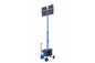 2000W Non-Towable Light Tower w/ Wheels - 9-30 Feet - (4) 500W LED Lamps - 259,200 Lumens - 9KW