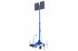 Non-Towable Rechargeable Light Tower w/ Wheels - 9-30' - (4) 480W LED Lamps - 240,000 lms - Roll-Around Cart