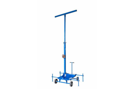 Crank Up Mini Light Tower - Wheeled Cart Base - 7'-12' Light Mast