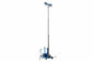 640 Watt Pneumatic Light Tower Cart w/ 4000VA Generator - 12 Hour Runtime - Four 160 Watt LED Lights - (4) Corner Pickeyes