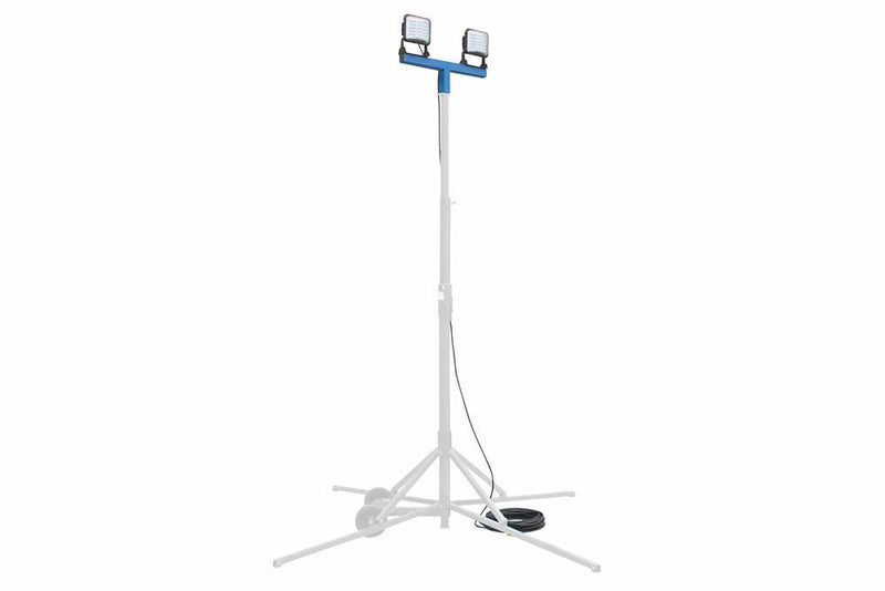 120W LED Work Area Quadpod Light Fixture - 500W Quartz Halogen Replacement - Tower Sold Separately