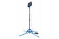 480W Work Area LED Light Tower - Quadpod Mount - 7-12' - Temporary Construction Lighting - 50' Cord
