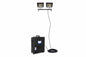 Larson 120W Rechargeable LED Light - (2) Lamps - 1,500Wh Li-ion Battery - Portable Storm Case - 5' Cord