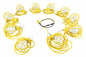 Larson 100ft Temporary Construction String Light - Ten Work Lamps - 12/3 SJTW - NO LAMPS