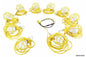 50ft Temporary Construction String Light - Ten Work Lamps - 14/2 SJTW - NO LAMPS