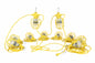 Larson 100ft Temporary Construction String Light - Ten LED Work Lamps - 100 Watt LED Stringer - 12/3 SJTW