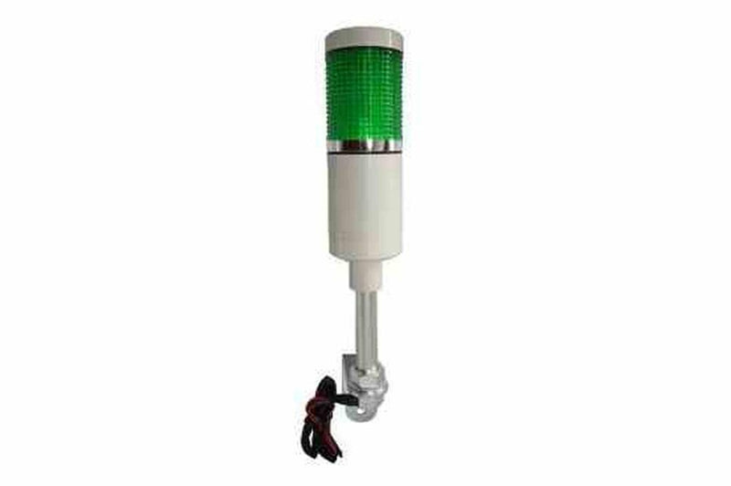 Single Color LED Stack Light - 120V - Green, Red, Amber, Yellow or Blue - Wall/Surface/Hub Mount