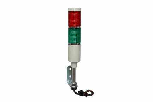 Larson Dual Color LED Stack Light - 12V DC - Red and Green - Conduit, Pole, Wall, Surface or Hub Mount