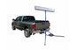 160 Watt Trailer Hitch Mount Work Area LED Flood Lighting System - 6-10' Tower - 19,200 Lumens