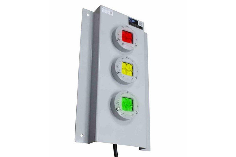 36 Watt LED Signal Stack Light - NEMA 4X - Corrosion Resistant - 9-42V DC - Colored Lamps