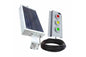 36W Solar Powered LED Signal Stack Light - Red Yellow Green - NEMA 4X - 100' 12/2 SOOW Cord