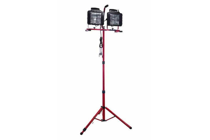 1500 Watt Work Light On Telescoping 8 Foot Tripod With Removable Light Head